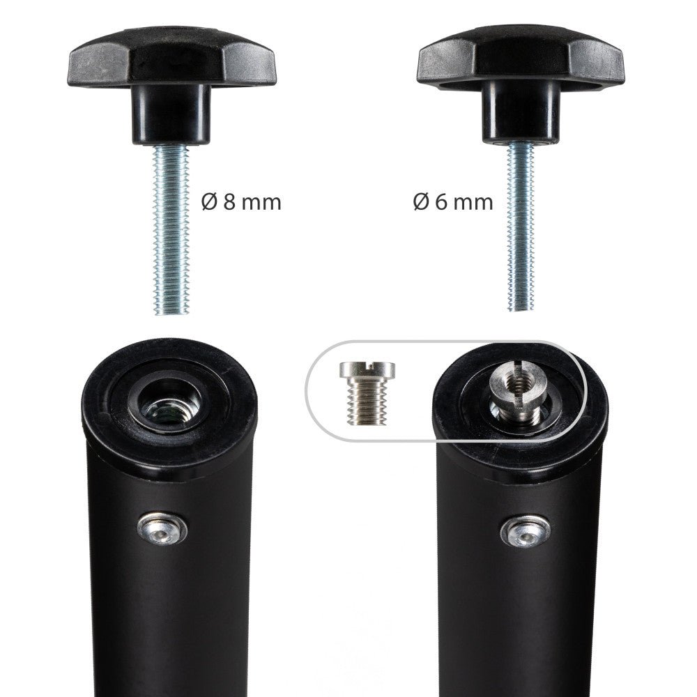 Accessoire - Statief - 1420mm 2990mm - Zwart - LED.nl