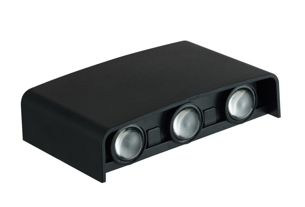 Buitenlamp met Lichtbron - Wandarmatuur - 450lm 2000K/2700K/4000K - Zwart - IP65 - LED.nl