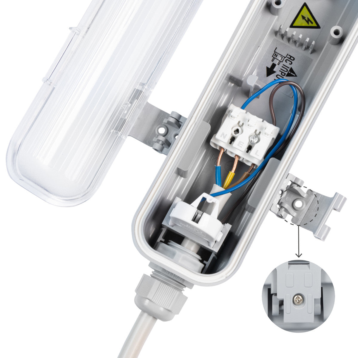 LED's Light LED TL-Leuchte 150 cm komplett mit LED TL-Röhre - 2300 lm