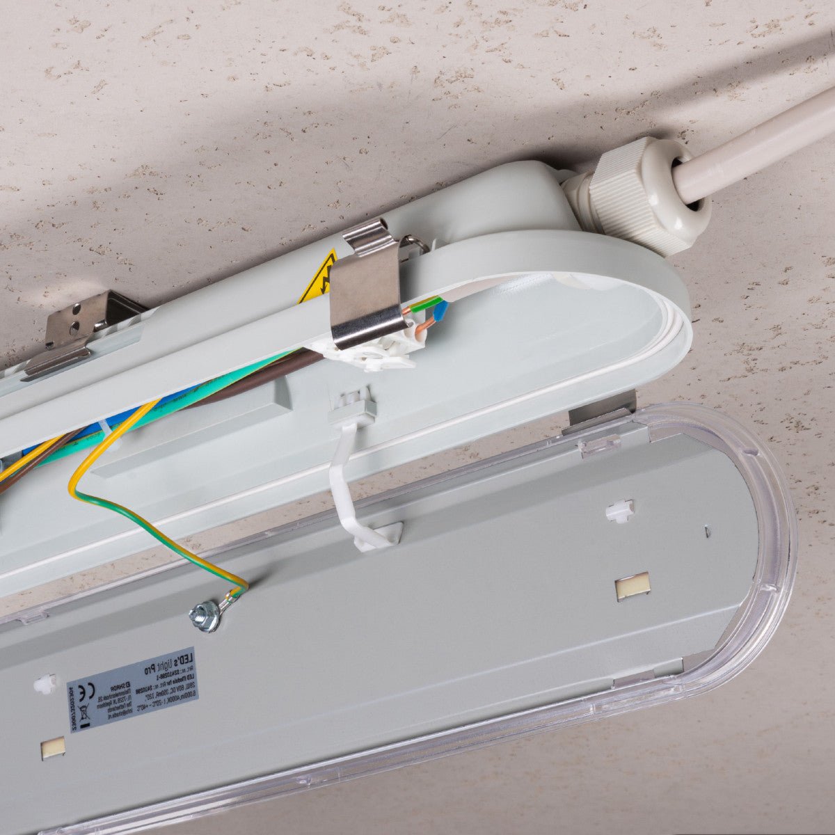 Elite LED TL Armatuur Strip 60 cm - Energielabel B - IP65 waterdicht - 2650 lm - LED.nl