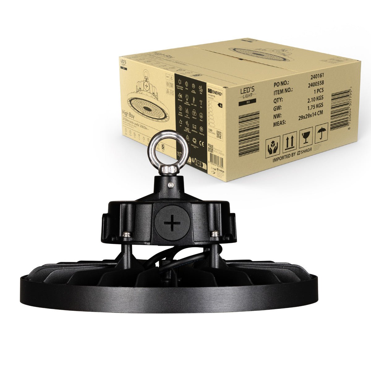 High Bay - 150W 27750lm 4000K - Sosen Driver - LED.nl
