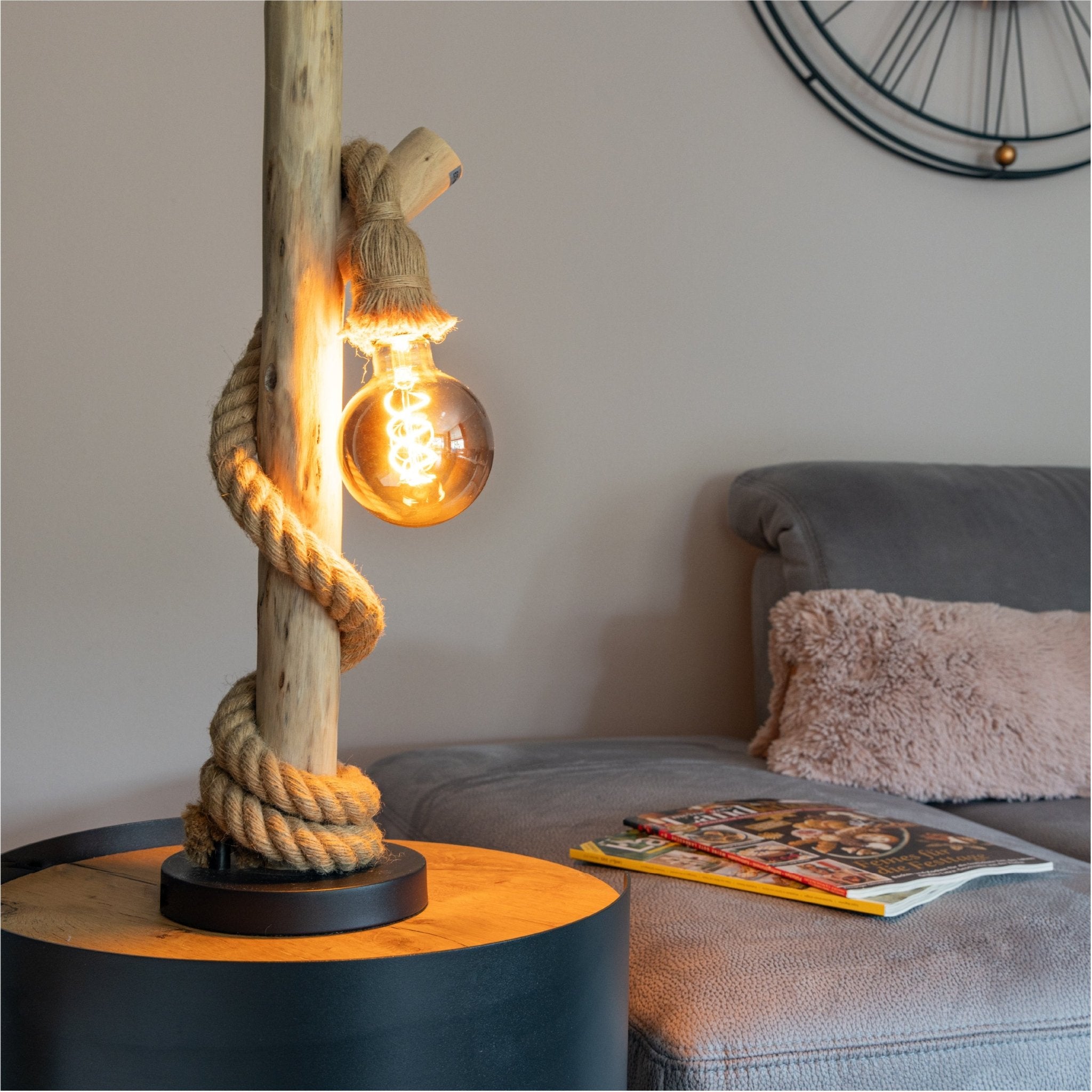 LED Lamp Smokey E27 - Edison Vintage - Dimbaar licht - Bol G95 - LED.nl