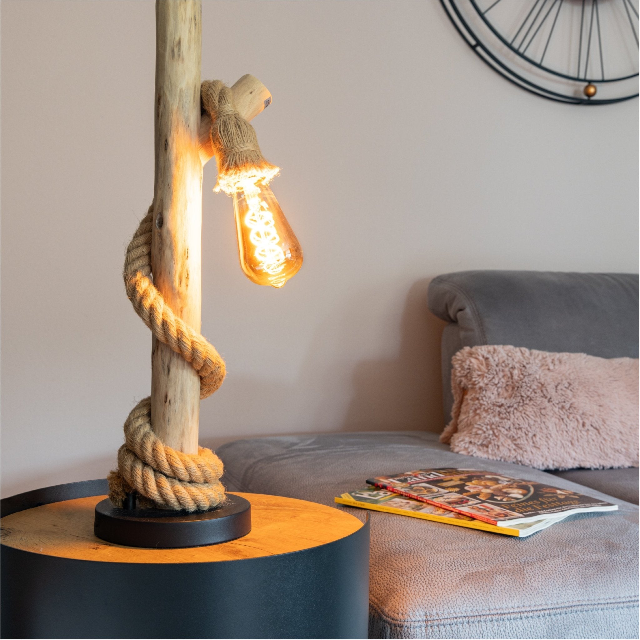 LED Lamp smokey E27 - Nostalgisch retro - Dimbaar warm wit licht - Edison ST64 - LED.nl