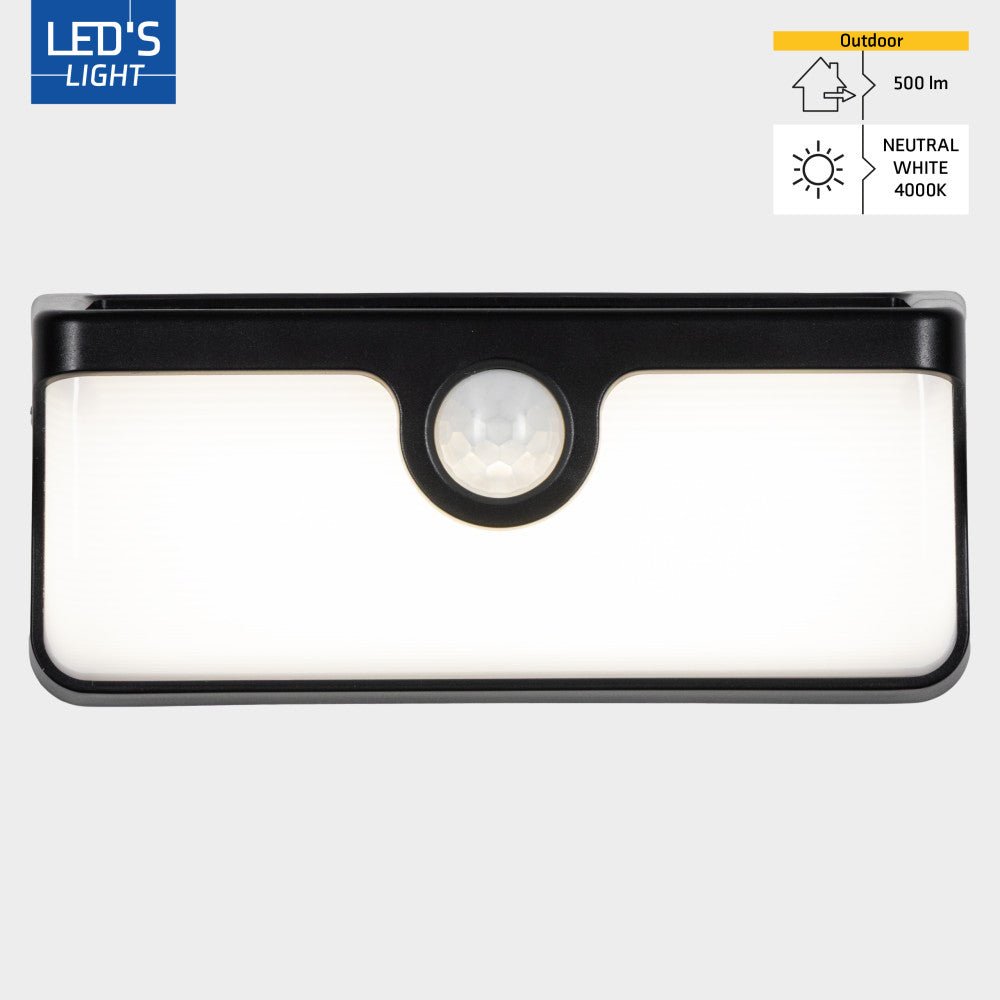 LED's Light Bluetooth Linkable Koppelbare LED Solar Wandlamp met Bewegingssensor Wandlampen LED.nl