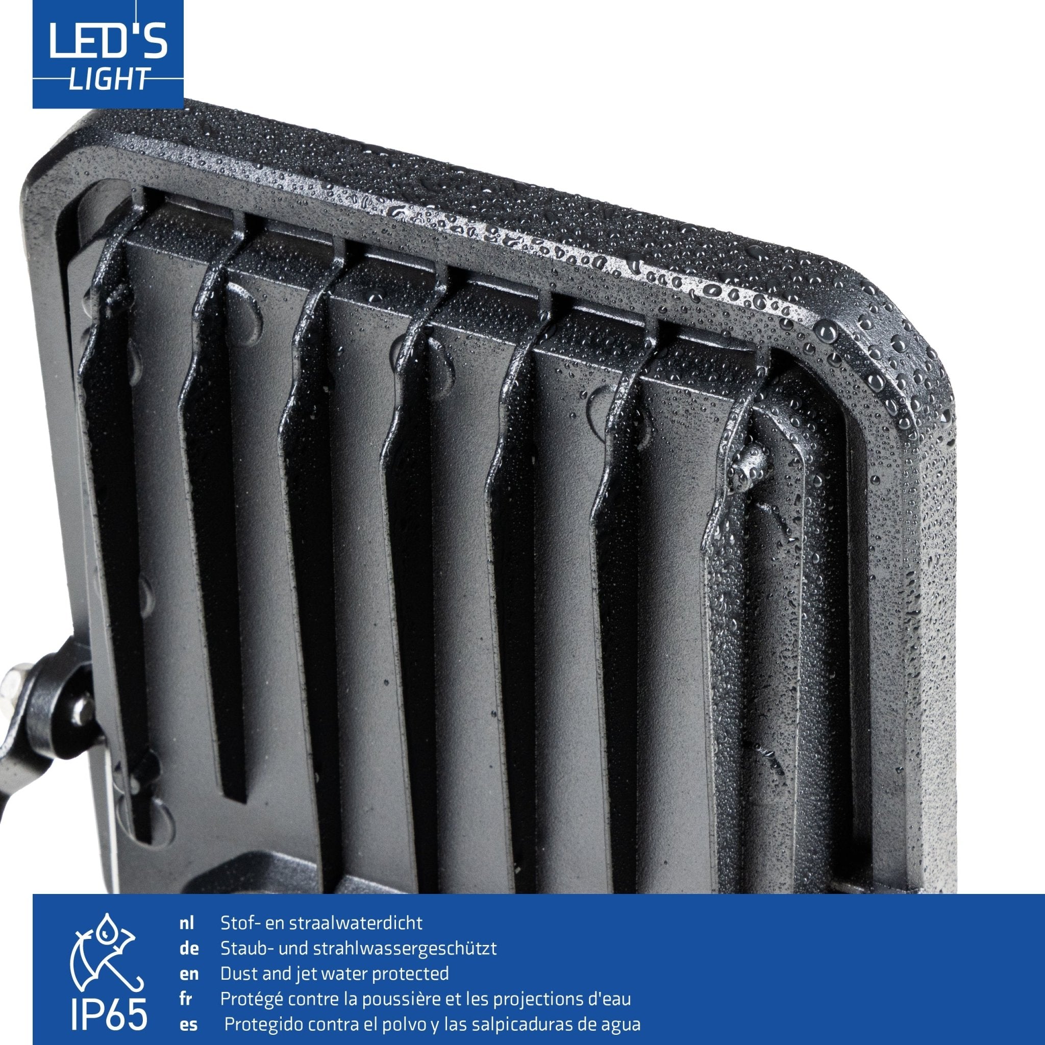 LED's Light Buitenlamp met bewegingssensor 7000 - binnen en buiten - 50W - LED.nl