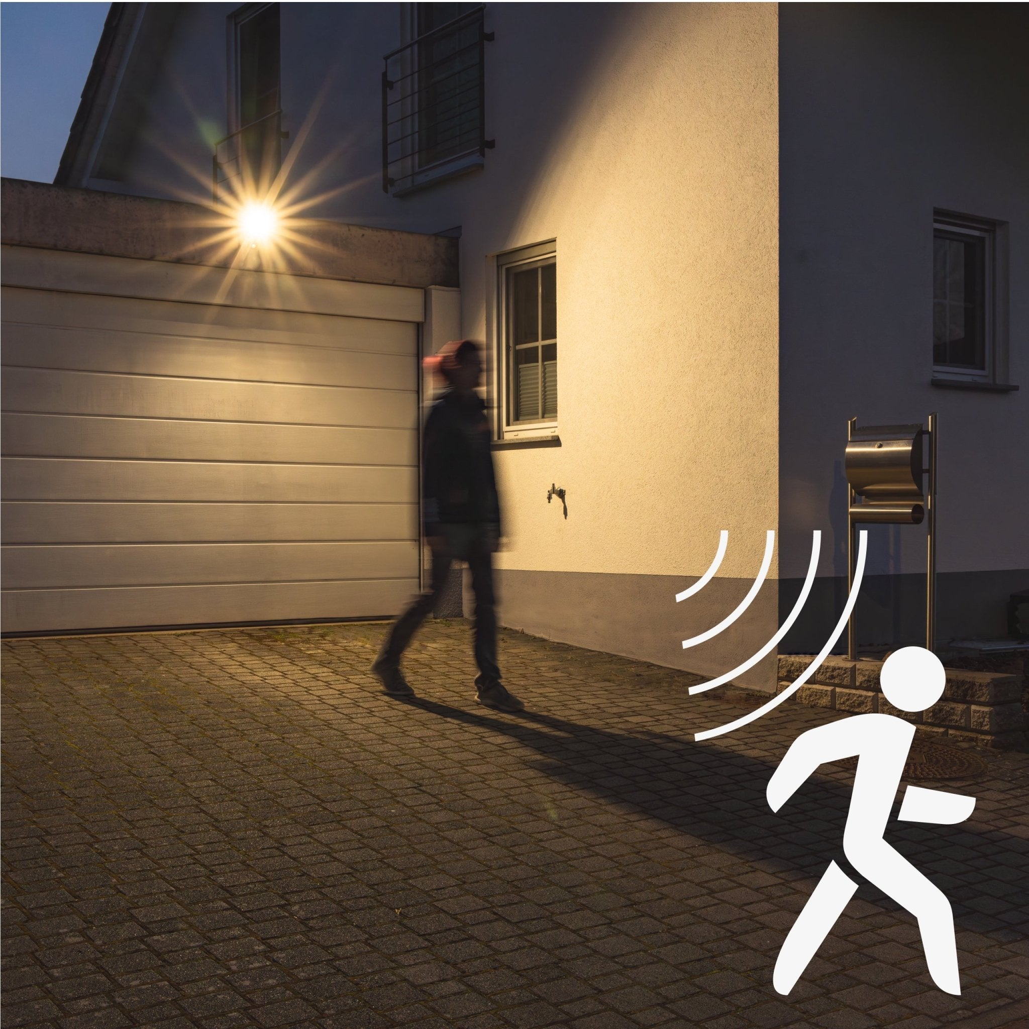 LED's Light Buitenlamp met bewegingssensor 7000 - binnen en buiten - 50W - LED.nl