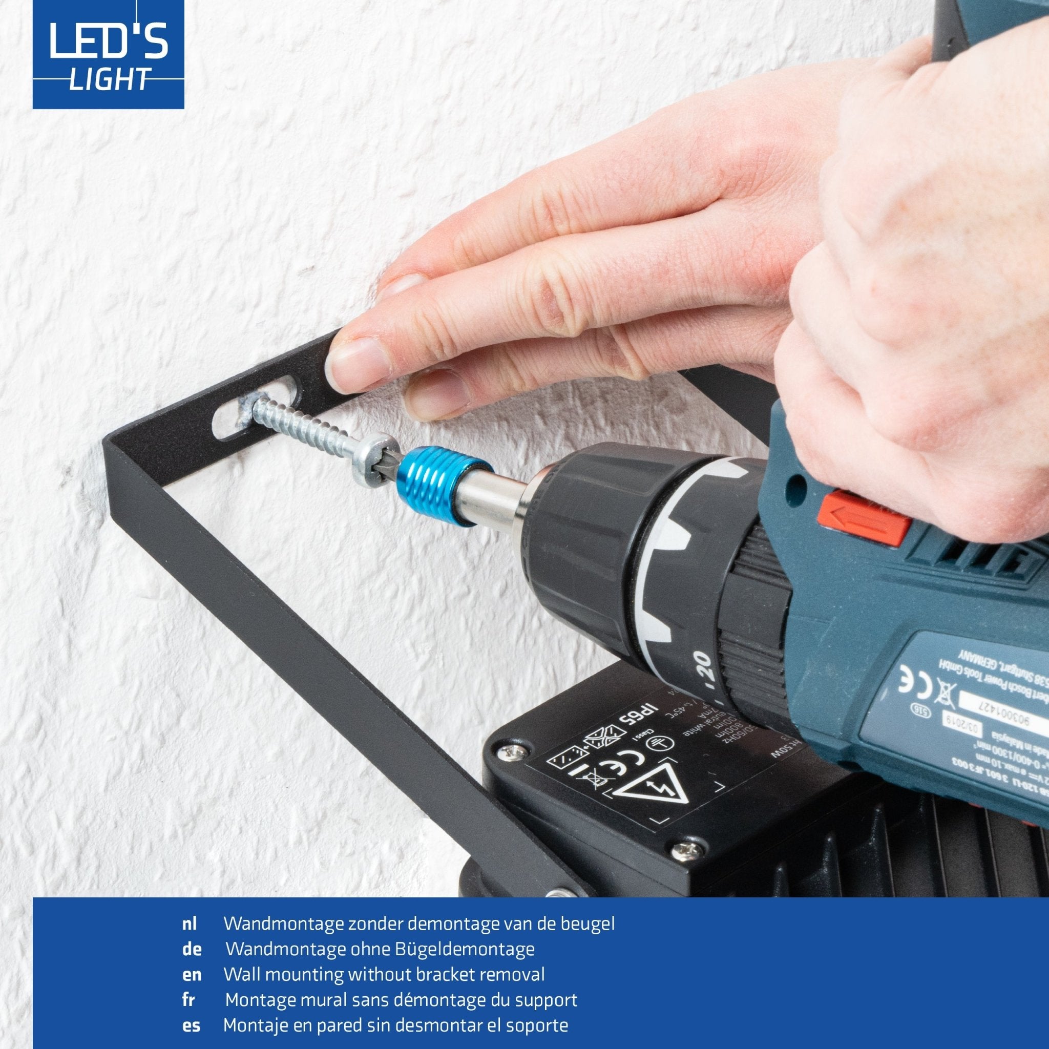 LED's Light Buitenlamp schijnwerper 14000 - voor binnen en buiten - 100W - LED.nl