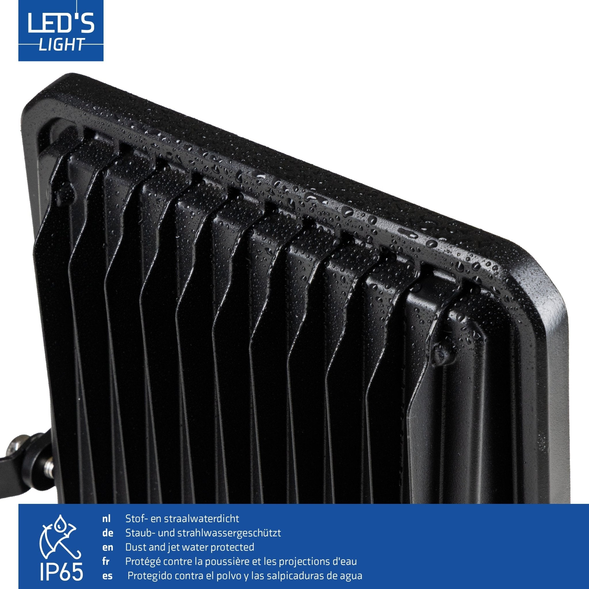 LED's Light Buitenlamp schijnwerper 14000 - voor binnen en buiten - 100W - LED.nl