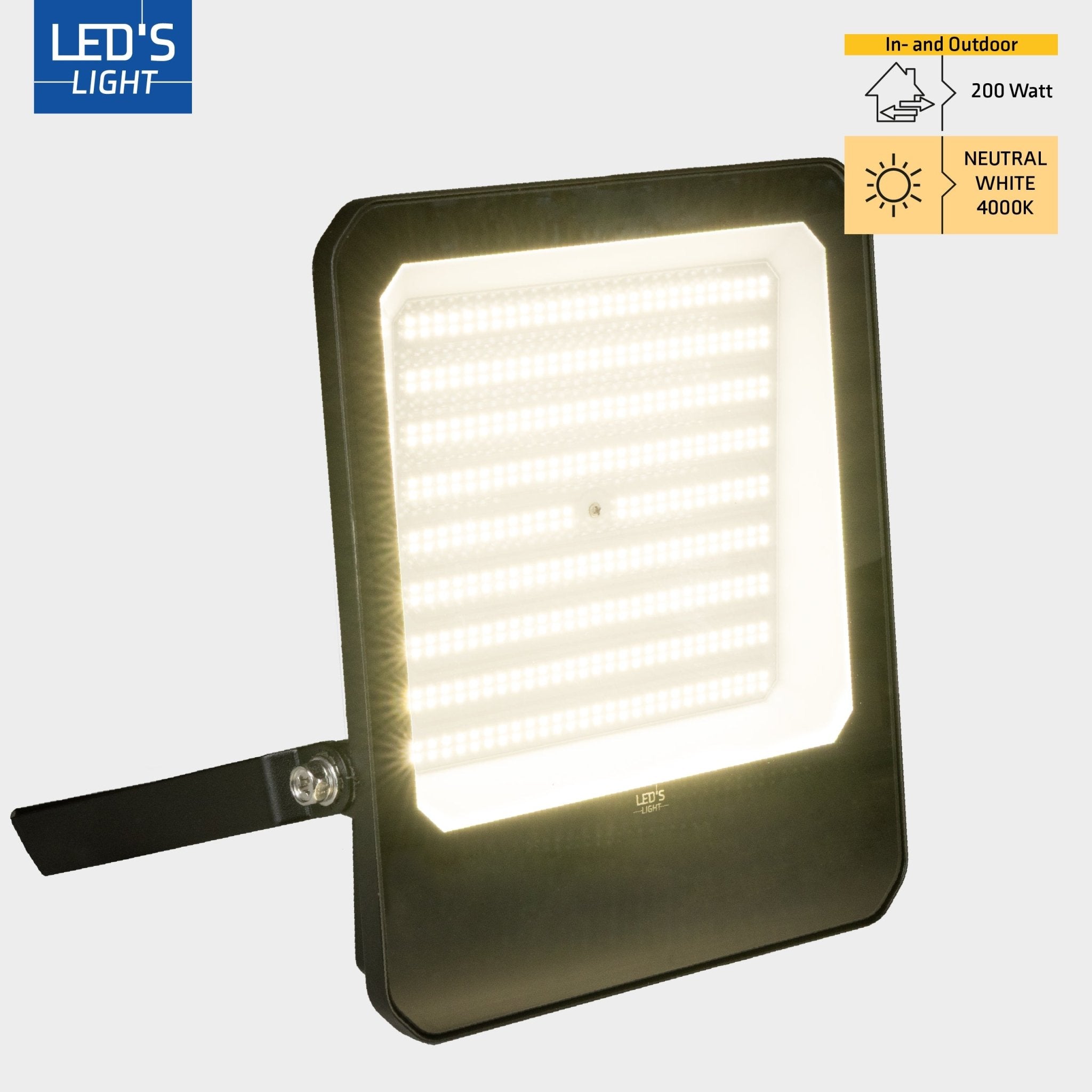 LED's Light Buitenlamp schijnwerper 28000 - voor binnen en buiten - 200W - LED.nl