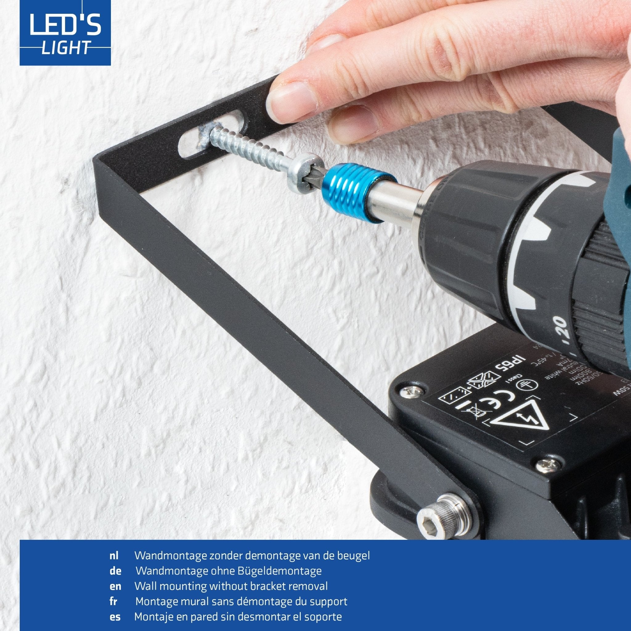 LED's Light Buitenlamp schijnwerper 28000 - voor binnen en buiten - 200W - LED.nl