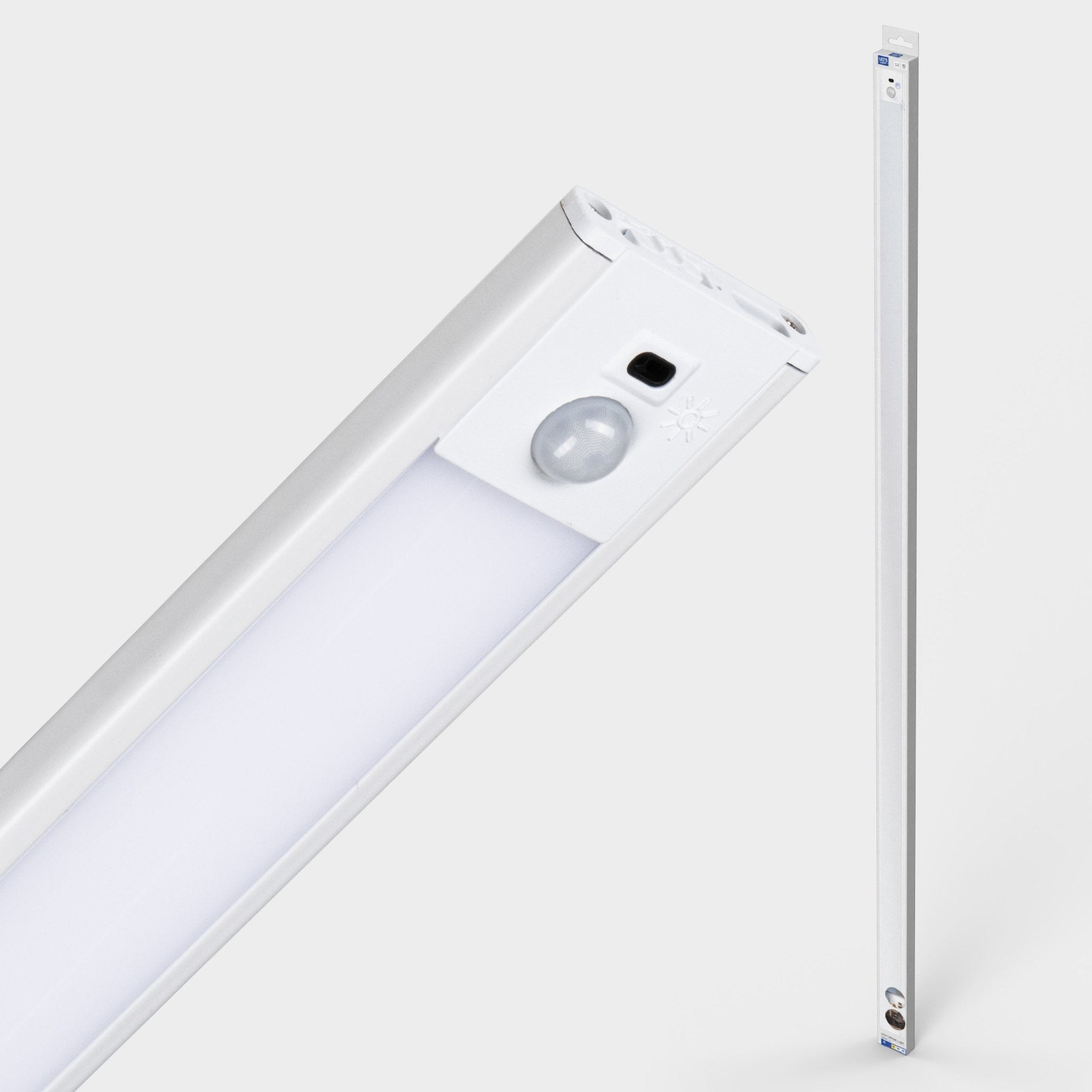 LED's Light Kastverlichting met sensor 80 cm - Oplaadbaar en draadloos - zwaai - en bewegingssensor - wit - LED.nl