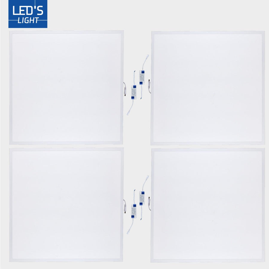 LED-Panel 595 x 595 mm – Quadratisch – Neutralweiß (4000 K) – 4000 Lumen – 40 W - LED.de