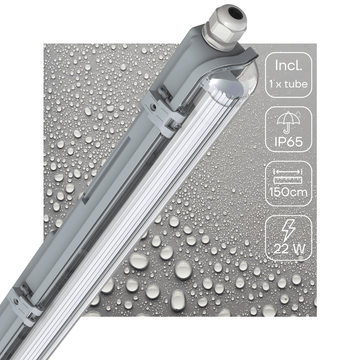LED's Light LED TL armatuur 150 cm compleet met LED TL buis - 2880lm TL verlichting LED.nl