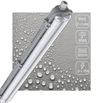 LED's Light LED TL dubbel armatuur 60 cm - Compleet met 2 LED TL buizen 60 cm - 1800 lm - LED.nl