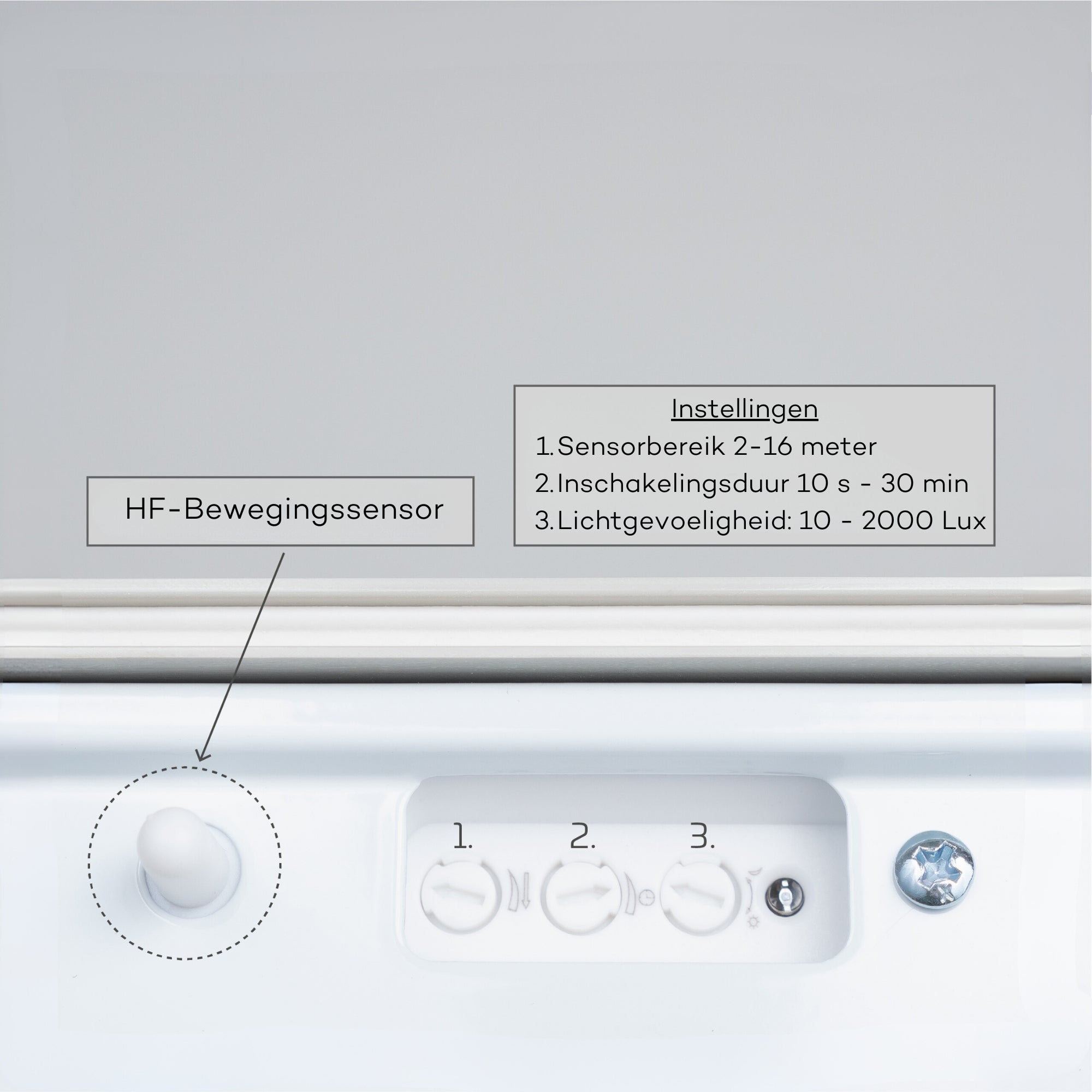 LED's Light LED TL verlichting met sensor 60 cm - Bewegingssensor en nachtsensor - Waterdicht - 1100 lm - LED.nl