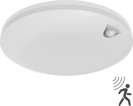 LED's light Plafondlamp met bewegingssensor en schemersensor - dimbaar in 6 standen - IP54 - 30 cm - LED.nl