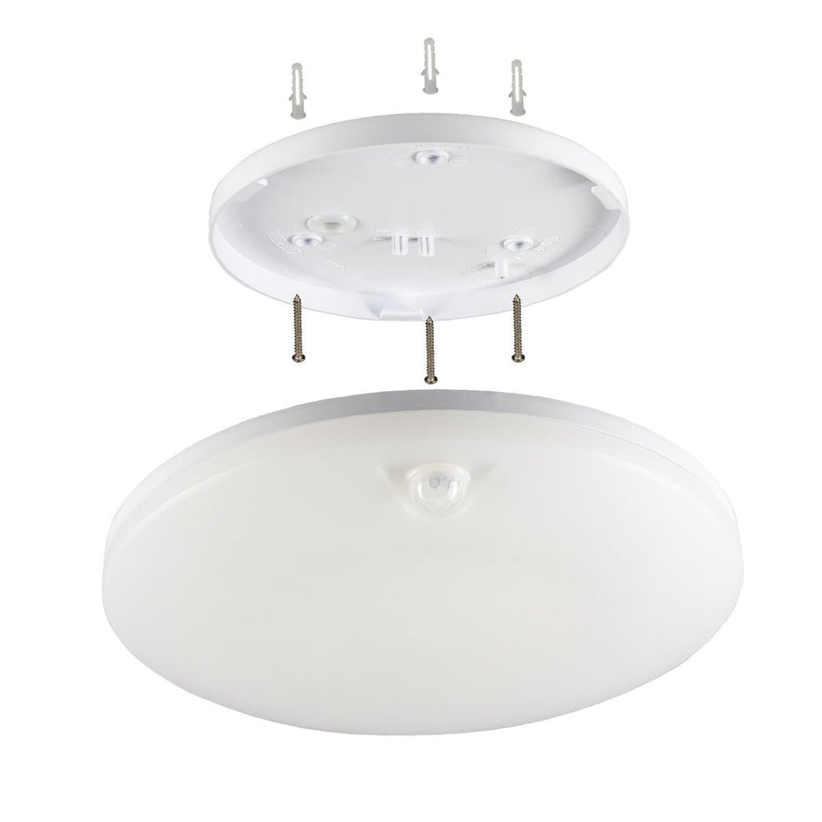 LED's Light Plafondlamp met Sensor 2100 - Bewegingsdetectie - 18W - Ø 30 cm Plafondlampen LED.nl