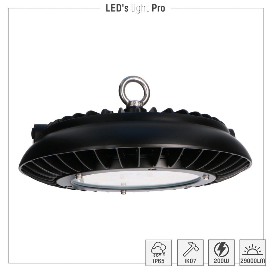 LED's Light pro High Bay - 200W 28000lm 4000K - Cree LED - Dimbaar 1-10V - High bays LED.nl