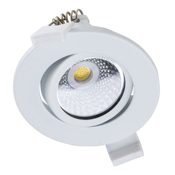 LED's Light PRO Einbaustrahler 68 mm - Indoor &amp; Outdoor - 3 Lichtfarben - Dimmbares Licht - Weiß - LED.de
