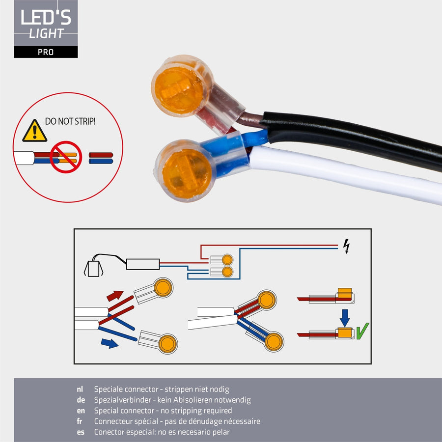 LED's Light PRO mini inbouwspot 3 cm - Voor overkapping, veranda's en inbouwplafonds - Dimbaar - 3 Kleuren plaatjes Inbouwspots LED.nl
