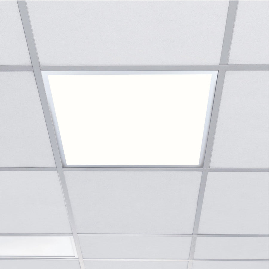 LED's Light Pro Paneel - 180lm/w - 25W 4500lm 4000K UGR<19 - 620x620mm - Lifud-driver - Wit - Duitse maat Panelen LED.nl