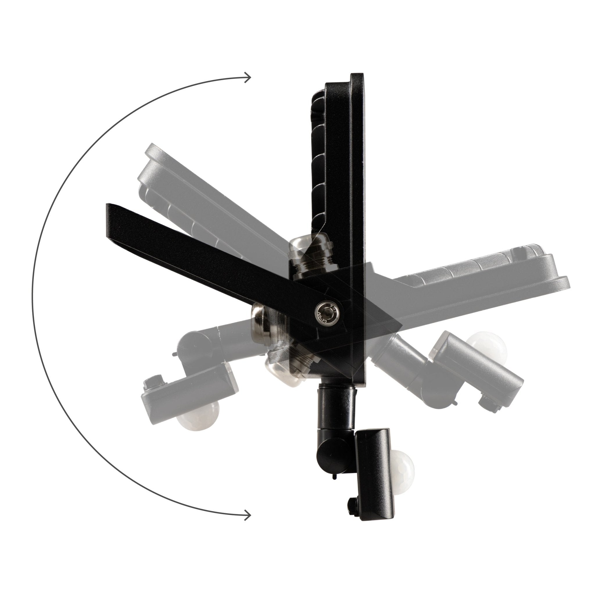 LED's Light Schijnwerper met Bewegingssensor 3600 - Waterdicht & Kantelbaar - 30W - LED.nl