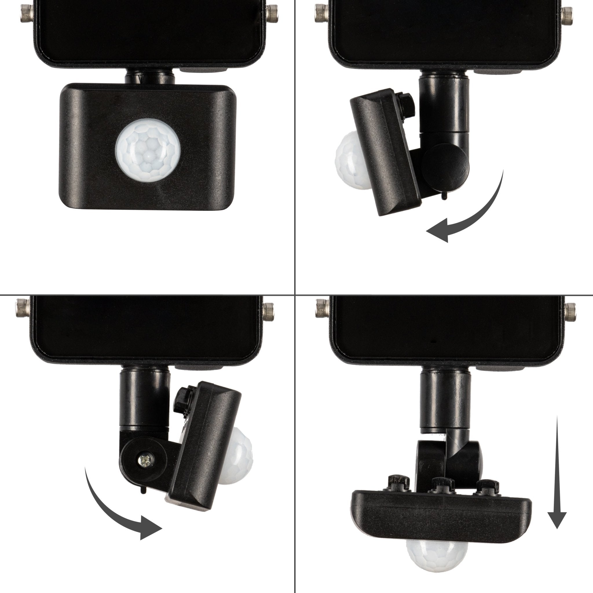 LED's Light Schijnwerper met Bewegingssensor 3600 - Waterdicht & Kantelbaar - 30W - LED.nl