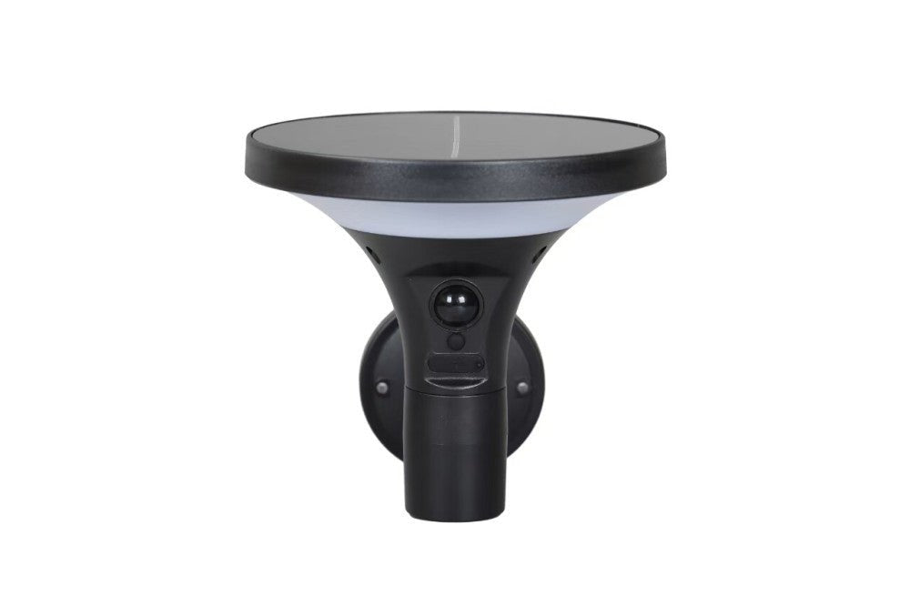 LED's Light Solar buitenlamp - 150lm 3000K/6500K - Zwart - IP54 - Sensor Buitenlampen LED.nl