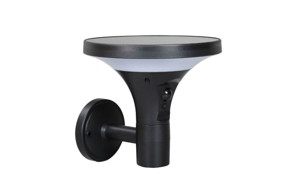 LED's Light Solar buitenlamp - 150lm 3000K/6500K - Zwart - IP54 - Sensor Buitenlampen LED.nl