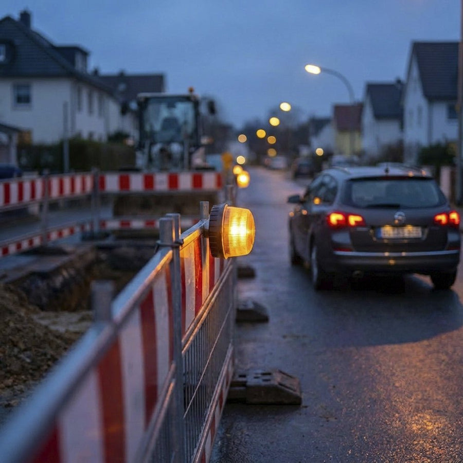 LED's Light WARN-X LED signaal-noodverlichting -5000mAh - IP54 - Amber Noodverlichting LED.nl