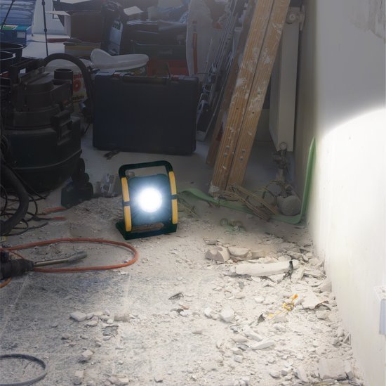 LED's Work Acculamp Werklamp - Werkt op accu's van Makita, DeWalt, Milwaukee, Bosch, Metabo - 5000 lm - LED.nl