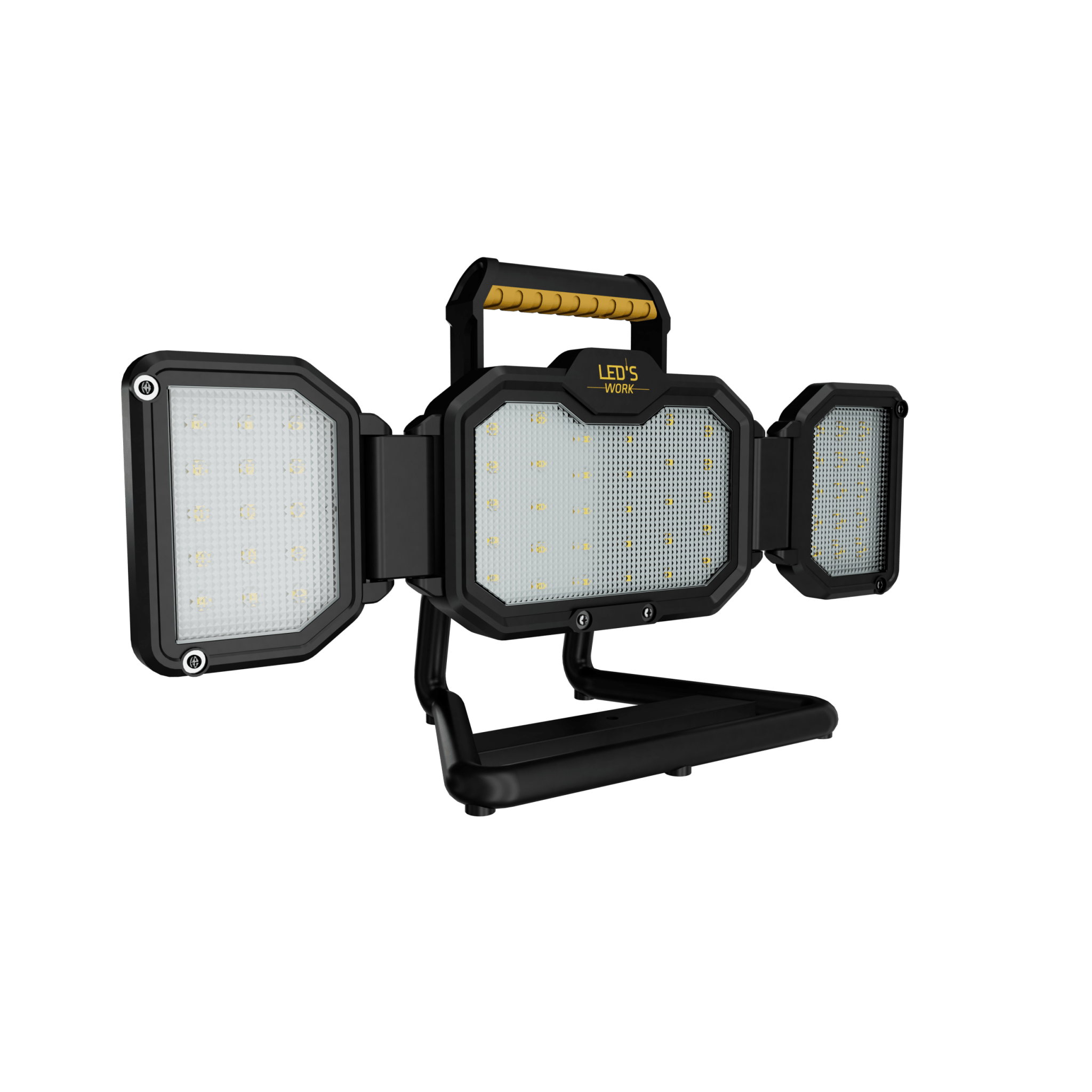 LED's Work LED Bouwlamp oplaadbaar 4000 - Werkt draadloos op accu - Stof - en waterdicht - LED.nl