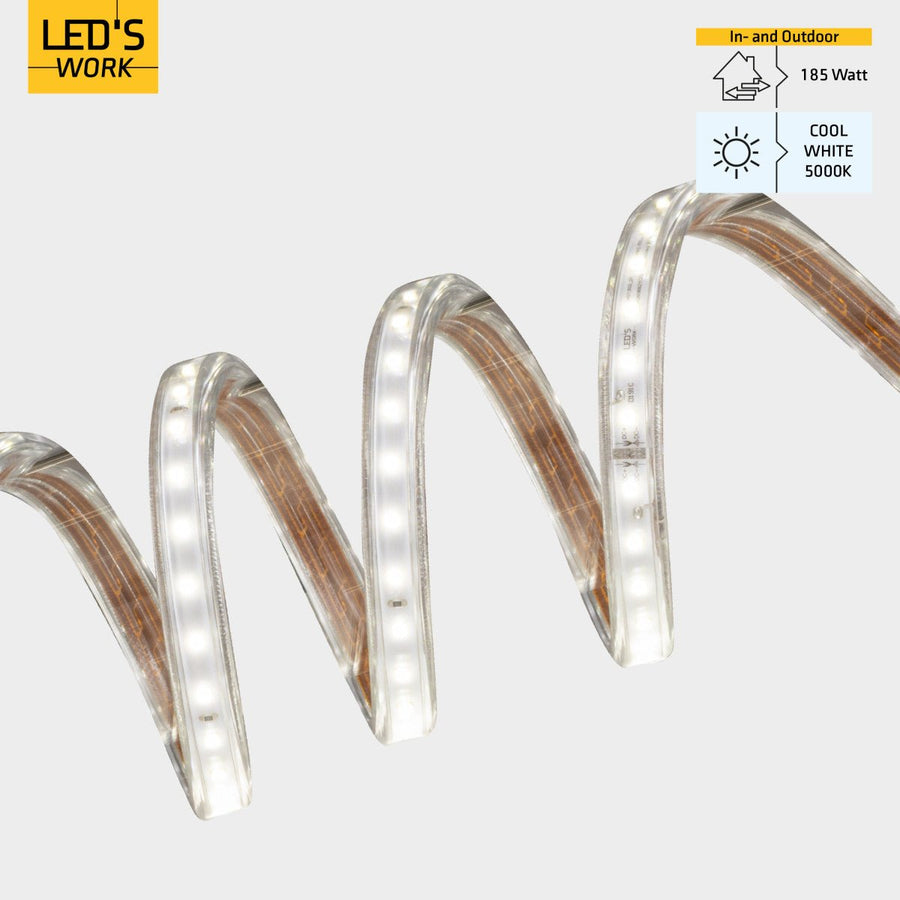 Baanverlichting Paarden of longeerbak Horsewalker Verlichting 25m - Verlengbaar tot 75 meter - 20.000 lm Led.nl