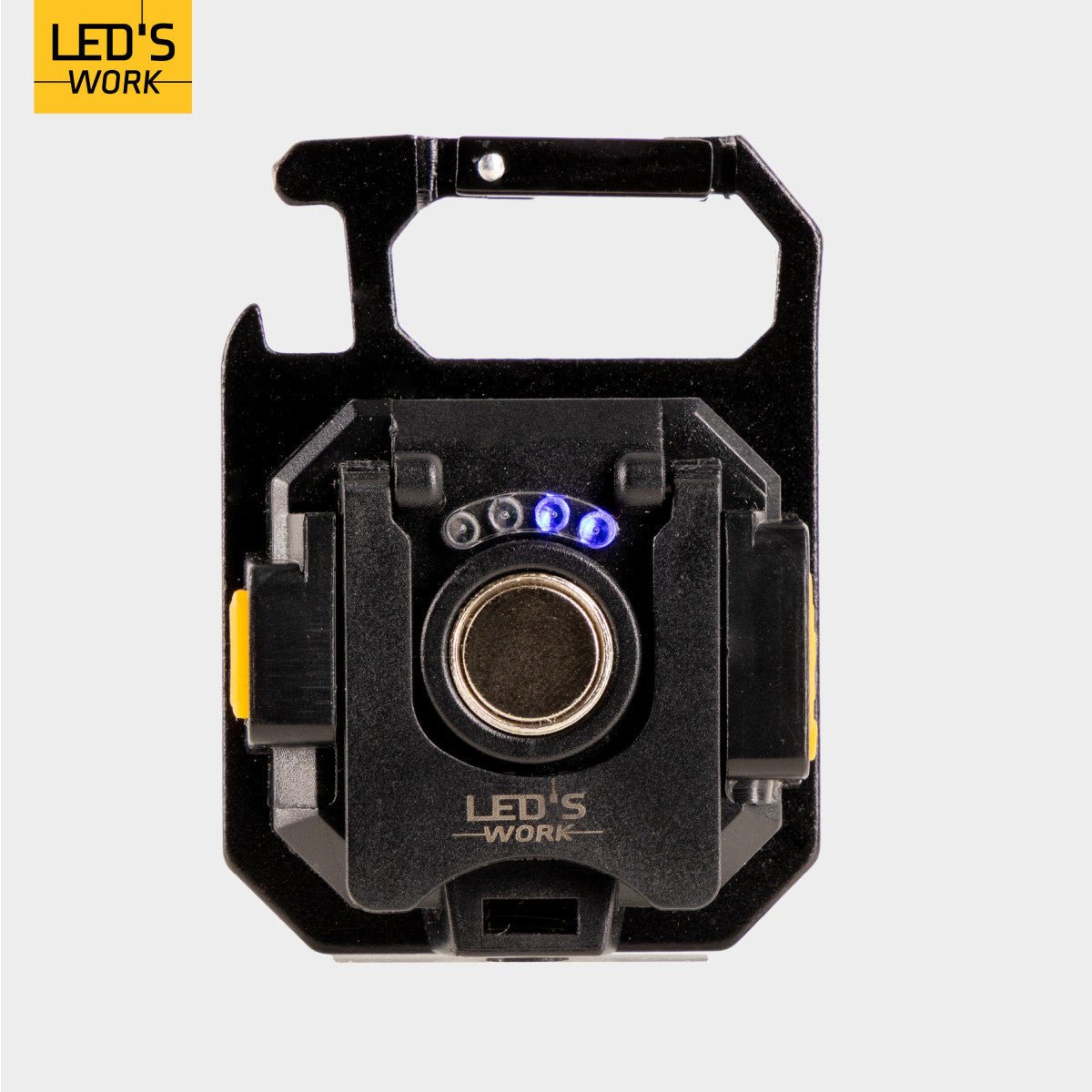 LED's Work mini Werklamp met sleutelhanger - Oplaadbaar met USB - Draadloos op accu - LED.nl