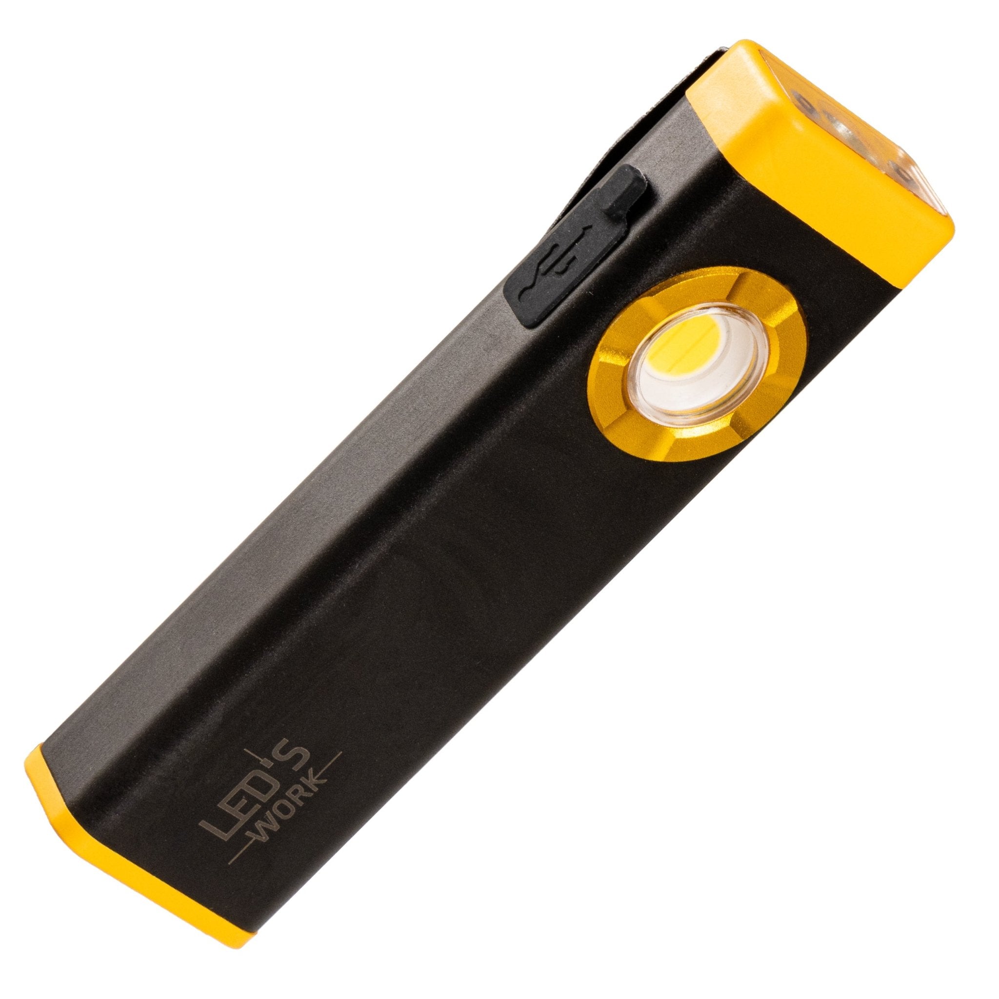 LED's Work Oplaadbare LED Mini Zaklamp met 3 lichtstanden (100, 500 en 700 Lumen) - LED.nl