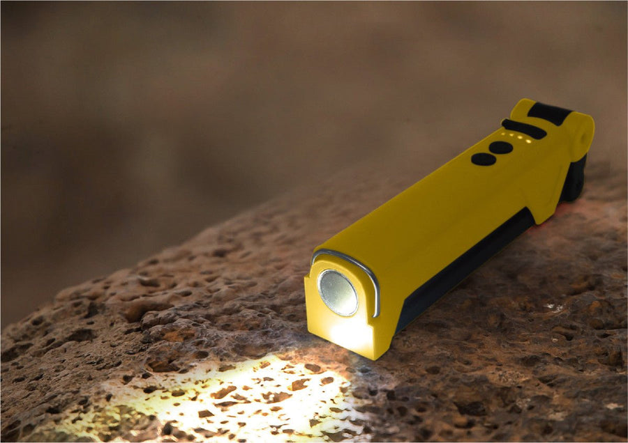 LED's Work Oplaadbare LED Werklamp op accu 600 - Werkt draadloos - Met magneet en haak Bouwlampen Led.nl