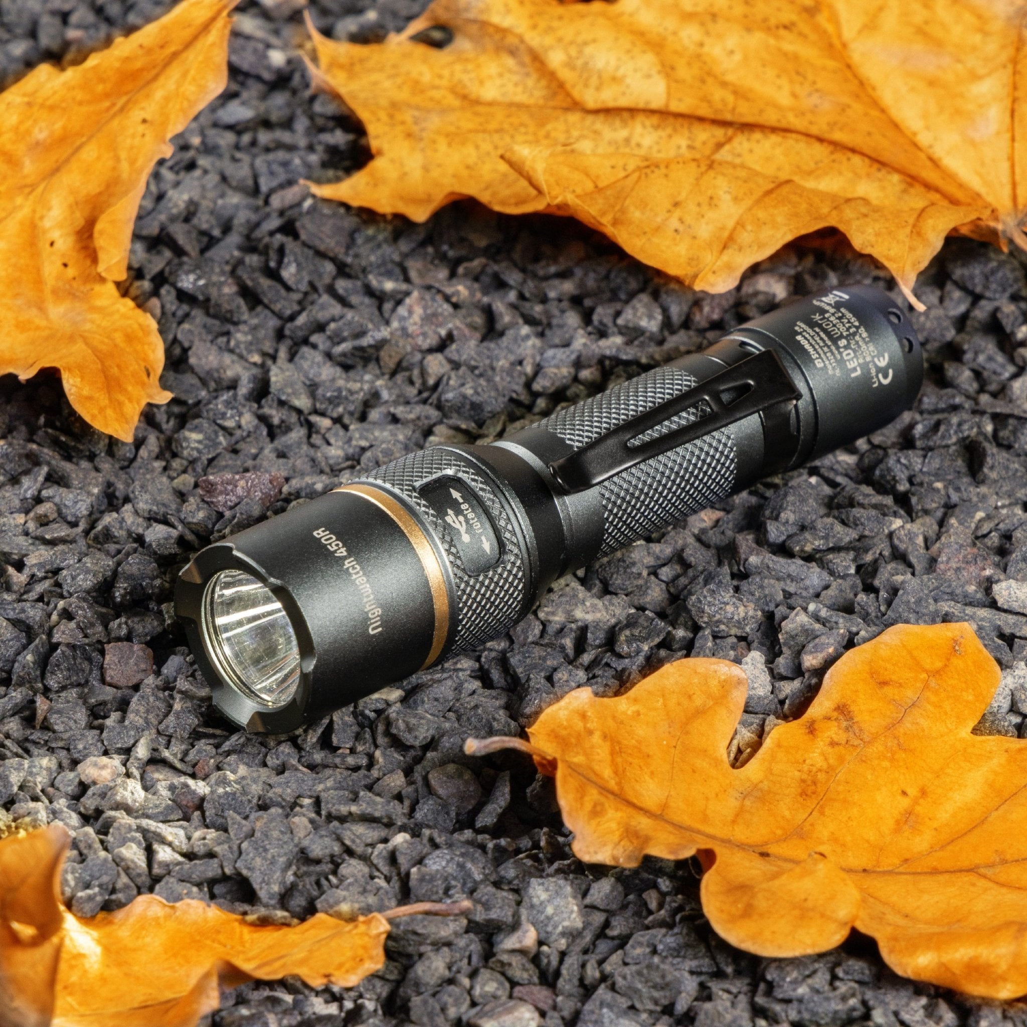 LED's Work Oplaadbare LED Zaklamp - 450 Lumen - IPX7 Waterdicht - Met 3 lichtstanden LED.nl