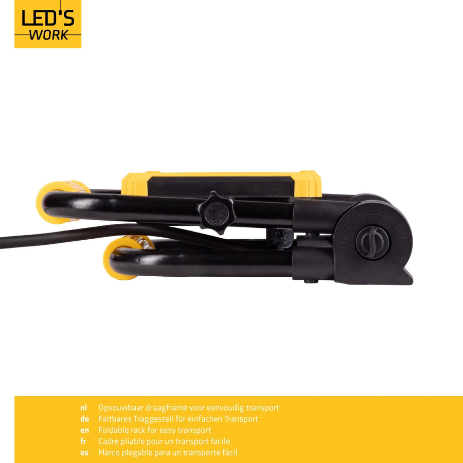 LED-Arbeitsleuchte, faltbar, Bauleuchte 3900 – 30 W LED – 3 Meter Kabel - LED.de
