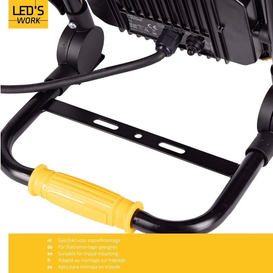 LED-Arbeitsleuchte, faltbar, Bauleuchte 3900 – 30 W LED – 3 Meter Kabel - LED.de