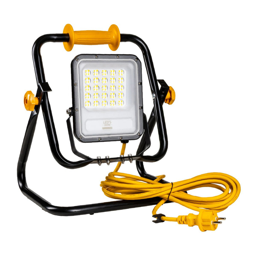 Hochwertige LED-Bauleuchte, Schutzklasse 2 – 50 W | 7000 lm | 4000 K - LED.de