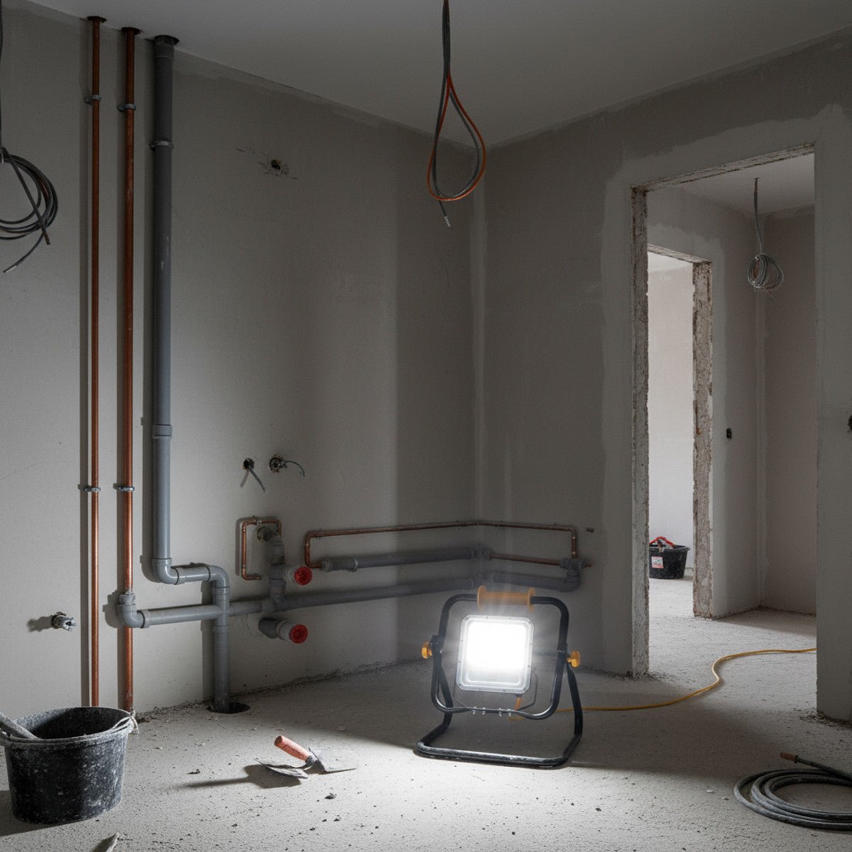 LED's work Premium Professionele Bouwlamp Klasse 2 – 50W | 7000 lm | 4000K Werklampen LED.nl