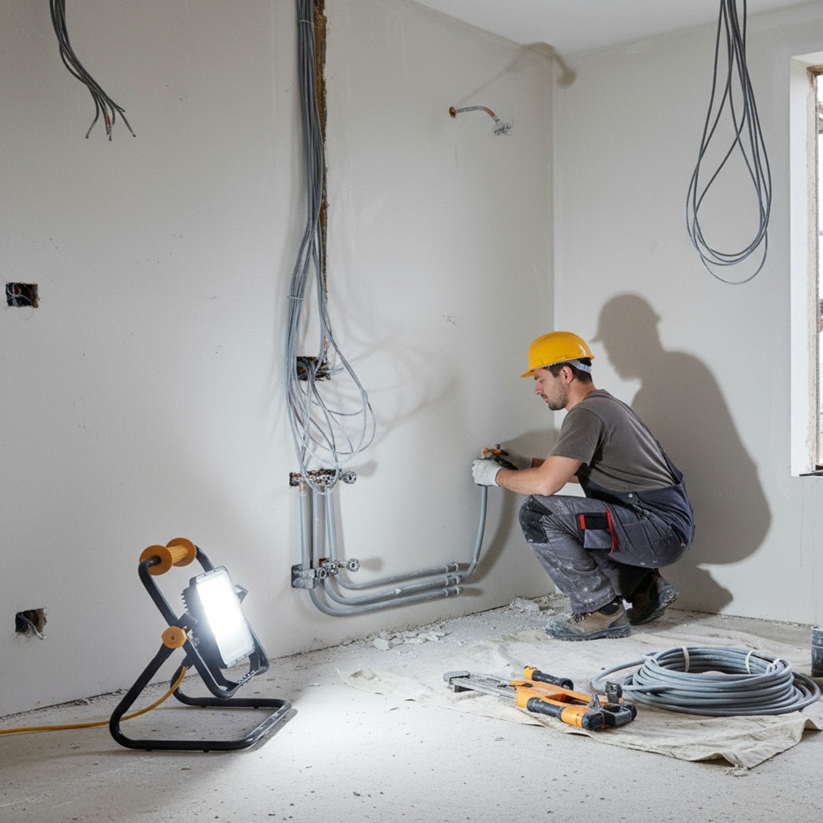 LED's work Premium Professionele Bouwlamp Klasse 2 – 50W | 7000 lm | 4000K Werklampen LED.nl