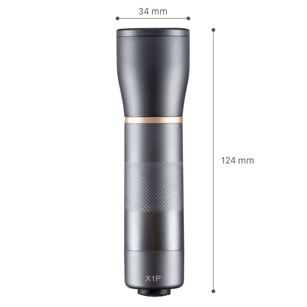 LED's Work Zaklamp op Batterijen (3x AAA) - 450 lumen - IPX4 Spatwaterdicht - Dimbaar in 3 standen - LED.nl