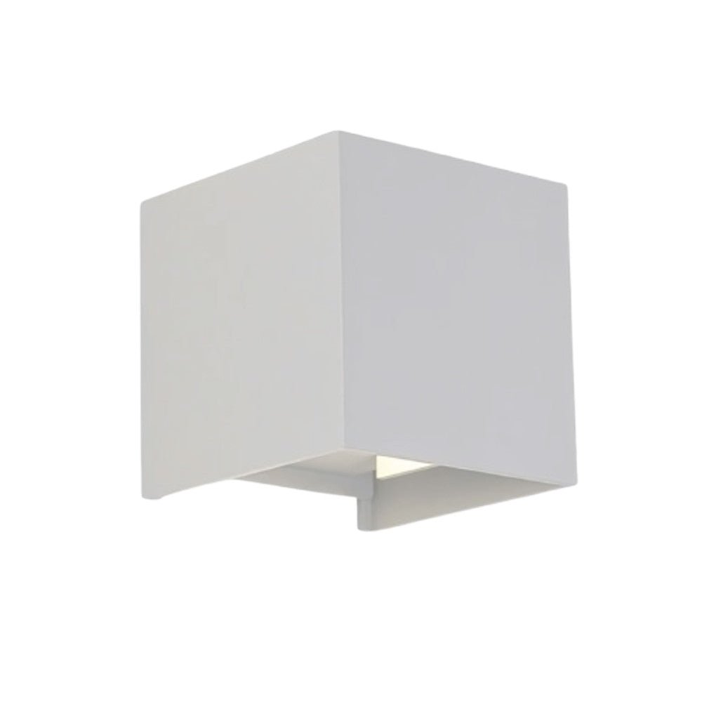 Lumo Cube Wit - Wandarmatuur zonder lichtbron - Excl 1xG9 - IP65 - LED.nl