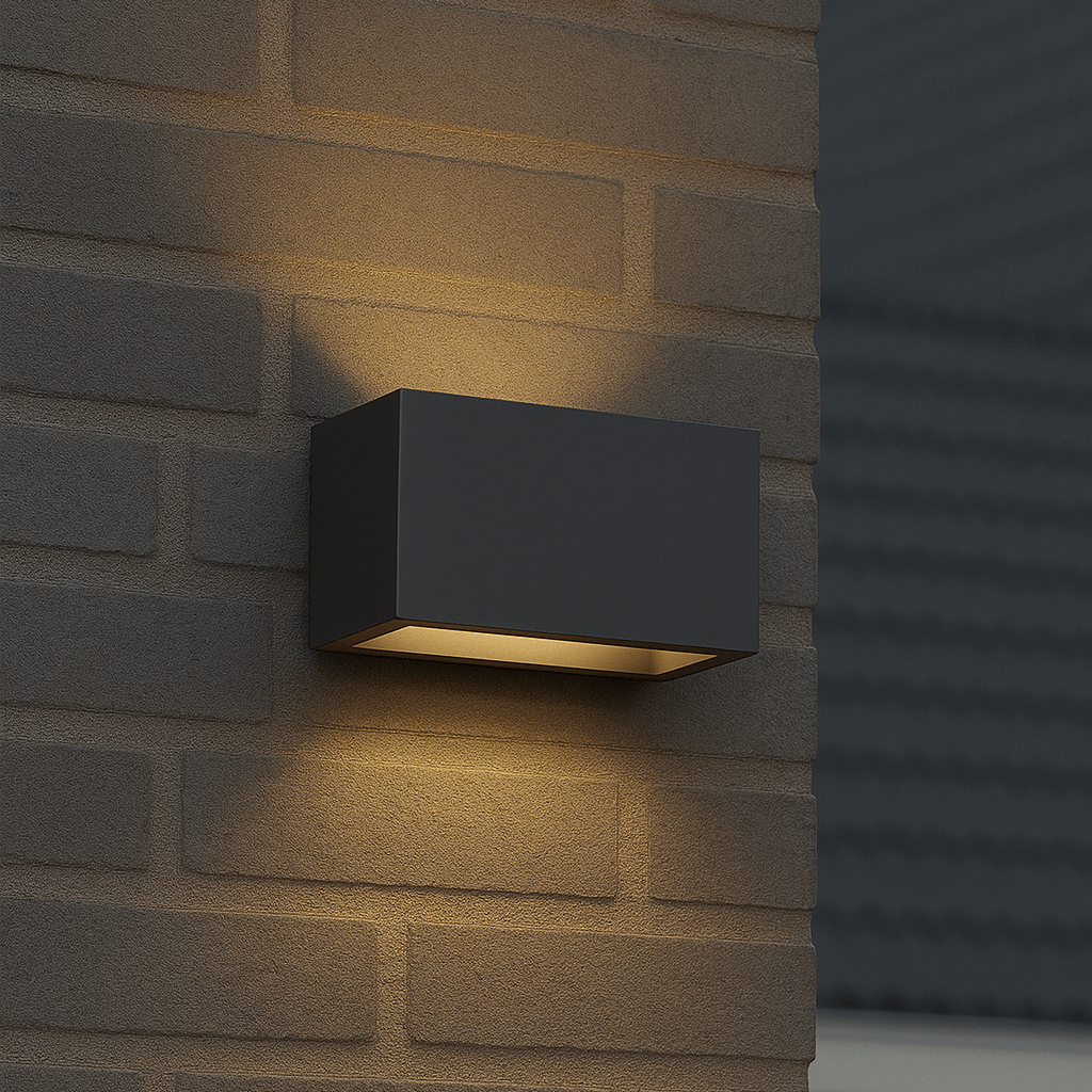 Lumo Recta Antraciet - Wandarmatuur zonder lichtbron - Excl 2xG9 - IP65 - LED.nl