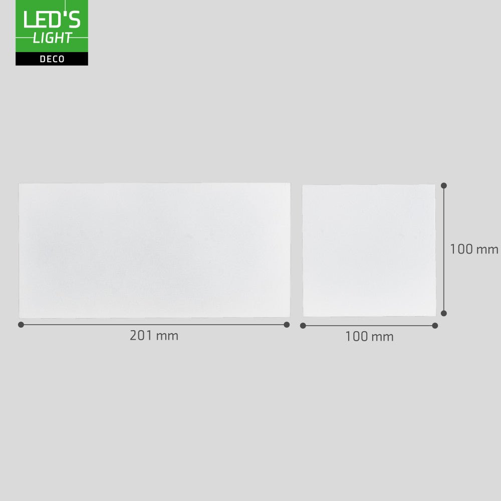 Lumo Recta Wit - Wandarmatuur zonder lichtbron - Excl 2xG9 - IP65 - LED.nl