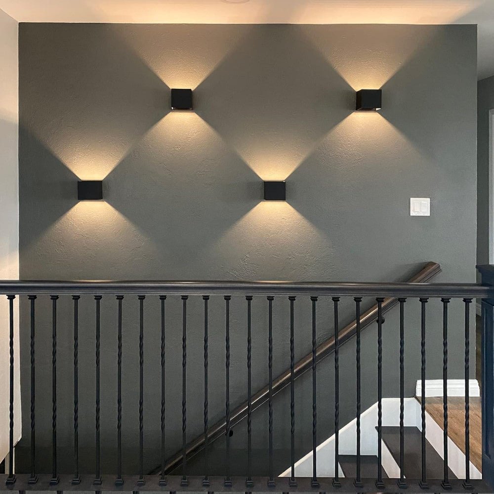 Lumo Recta Zwart - Wandarmatuur zonder lichtbron - Excl 2xG9 - IP65 - LED.nl
