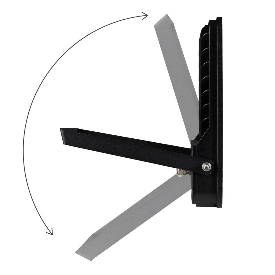 LED-Flutlicht – 100 W, 9600 lm, 4000 K – Schwarz – IP65 - LED.de