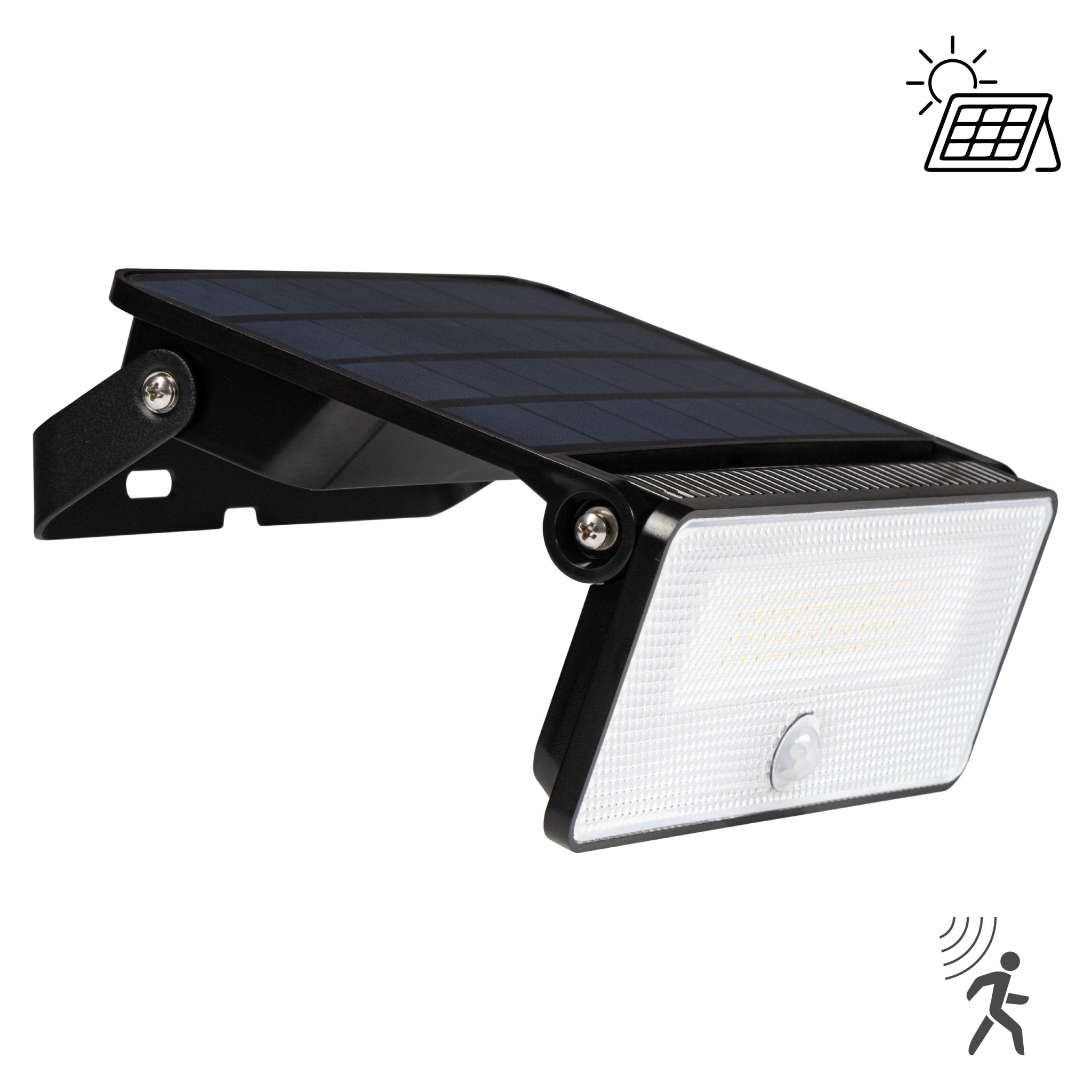 SolarEssence LED Buitenlamp met Bewegingssensor - Wandbevestiging - 1600 Lumen - IP54 Waterdicht - LED.nl