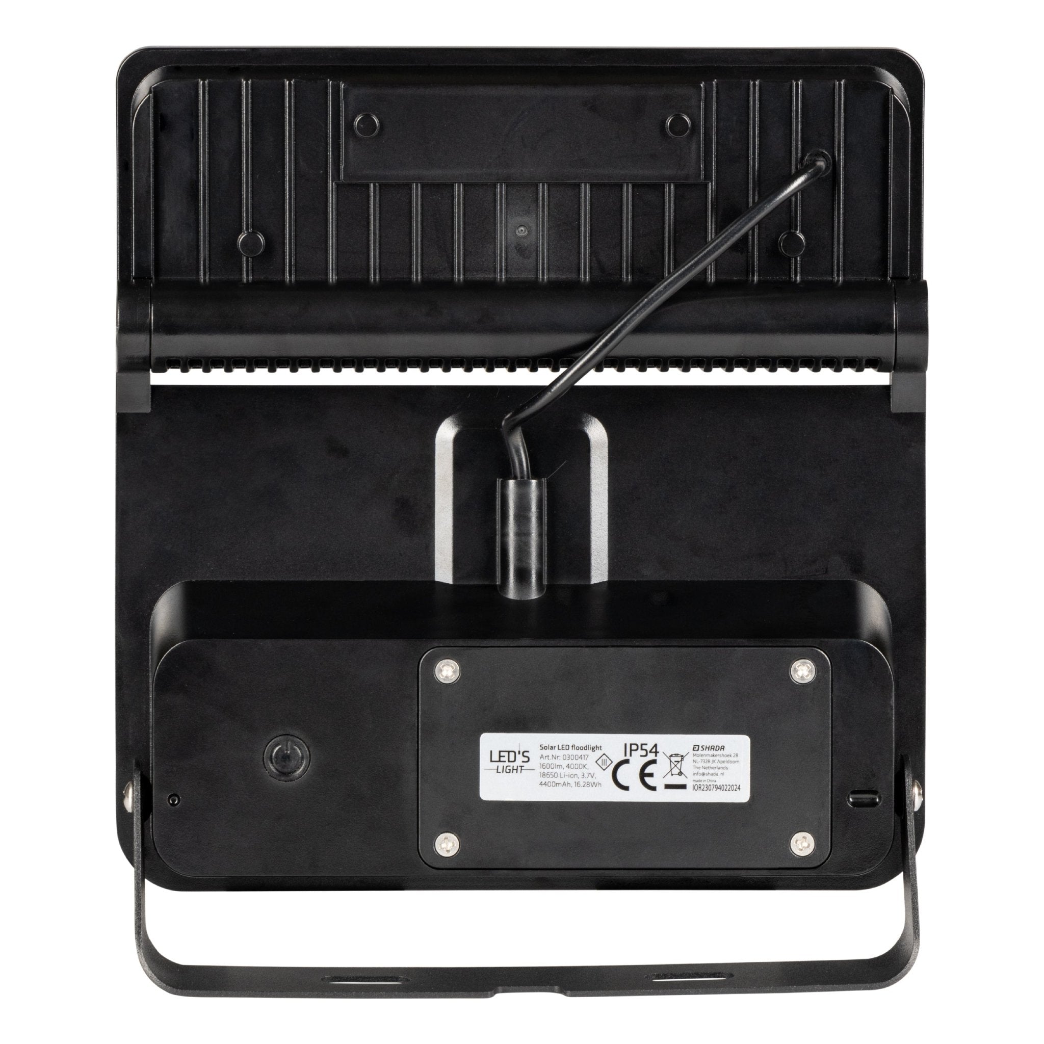 SolarEssence LED Buitenlamp met Bewegingssensor - Wandbevestiging - 1600 Lumen - IP54 Waterdicht - LED.nl